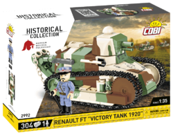 Lehký tank RENAULT FT-17 COBI 2973 - Great War - kopie