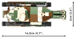 Lehký tank RENAULT FT-17 COBI 2973 - Great War - kopie