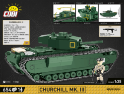 Britský tank Churchill Mk III COBI 3046 - Company of Heroes 3