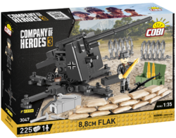 Německé protiletadlové dělo Flak 8,8 cm COBI 3047 - Company of Heroes 3