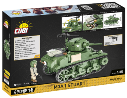 American Light Tank M3A1 Stuart COBI 3048 - Company of Heroes 3