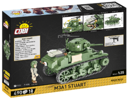 Amerikanischer leichter Panzer M3A1 Stuart COBI 3048 - Company of Heroes 3