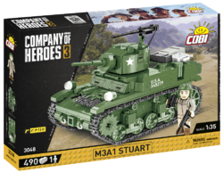 Americký stredný tank Sherman M4A1 COBI 3044 - Company of Heroes 3 - kopie