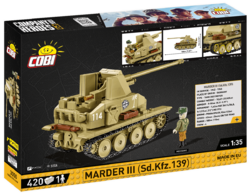 Německý stíhač tanků Sd.Kfz. 139 MARDER III COBI 3050 - Company of Heroes 1:35