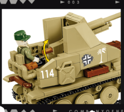 Nemecký stíhač tankov MARDER III Ausf. M COBI 2282 - World War II - kopie