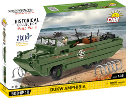 Americké obojživelné vozidlo DUKW Amphibia COBI 3110 - World War II 1:35