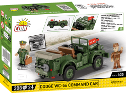 Americký veliteľské vozidlo Dodge WC-56 COBI 3111 - World War II 1:35