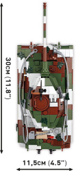 Německý těžký tank PzKpfW VI ausf. B KÖNIGSTIGER (Tiger II) COBI 3112 - Limited Edition WW II 1:35