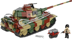 German heavy tank PzKpfW VI ausf. B KÖNIGSTIGER (Tiger II) COBI 3112 - Limited Edition WW II 1:35 - kopie