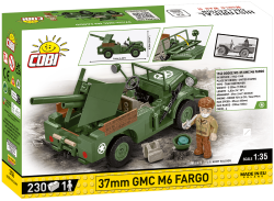 Americké terénne vozidlo 37mm GMC M6 Fargo COBI 3116 - World War II 1:35