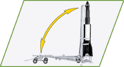 German V-2 Ballistic Missile & Trailer Truck Hanomag SS-100 COBI 3119 Limited Edition WW II 1:35 - kopie
