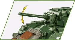 American Sherman M4A1 Medium Tank COBI 3044 - Company of Heroes 3 - kopie