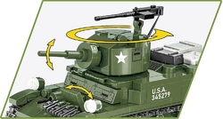 Americký lehký tank M3 Stuart COBI 3129 - World War II 1:35