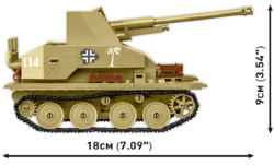 Deutscher Panzerjäger MARDER III Ausf. M COBI 2282 - World War II - kopie