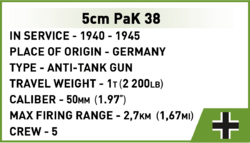 Deutscher Panzerjäger MARDER III Ausf. M COBI 2282 - World War II - kopie