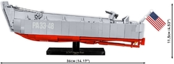 Americký vyloďovací člun LCVP-HIGGINS BOAT den D COBI 4813 - World War II - kopie