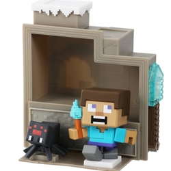 Set figurek Jeskynní dobrodružství Treasure X Minecraft Caves & Cliffs COBI MO-41676