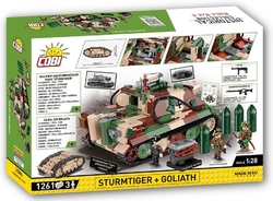 German self-propelled rocket launcher Sturmtiger COBI 2584 - Limited Edition WWII 1:28