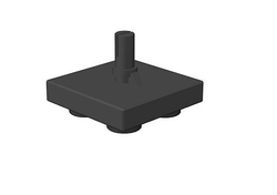 Spare part - tenon 2x2 1/3 black COBI-43120