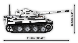 Deutscher Panzer PzKpfw VI Tiger 131 COBI 2556 - World War II - kopie