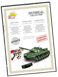 Ruský těžký tank IS-3 Berlin Victory Parade 1945 COBI 2589 - Limited Edition WW II 1:28