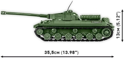 Ruský těžký tank IS-3 Berlin Victory Parade 1945 COBI 2589 - Limited Edition WW II 1:28