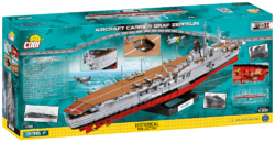 German aircraft carrier GRAF ZEPPELIN COBI 4826 - World War II