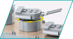 Britský křižník HMS HOOD COBI 4830 - World War II - kopie
