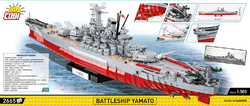 Japanese Battleship Yamato COBI 4832 - Executive edition WW II - kopie