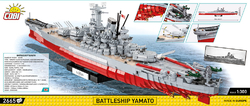 Japonská bojová loď Jamato (Yamato) COBI 4832 - Executive edition WW II - kopie