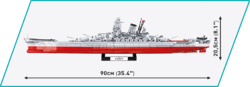 Japanese Battleship Yamato COBI 4832 - Executive edition WW II - kopie