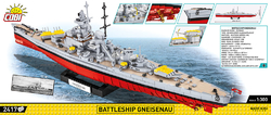 Deutsches Schlachtschiff Gneisenau COBI 4834 - Limited Edition WWII - kopie