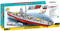 German Battleship Gneisenau COBI 4835 - World War II