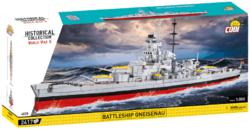 German Battleship Gneisenau COBI 4835 - World War II
