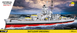 Deutsches Schlachtschiff Gneisenau COBI 4834 - Limited Edition WWII - kopie