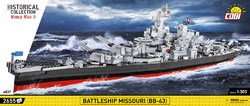 American IOWA Class Battleship 4in1 COBI 4836 - Executive Editions WW II - kopie