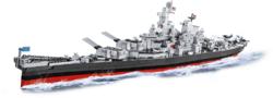 American IOWA Class Battleship 4in1 COBI 4836 - Executive Editions WW II - kopie