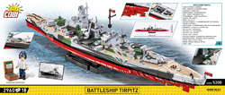 Bitevní loď TIRPITZ COBI 4838 - Executive Edition WW II