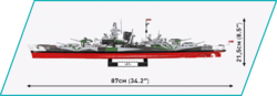 Schlachtschiff TIRPITZ COBI 4838 - Executive Edition WW II - kopie