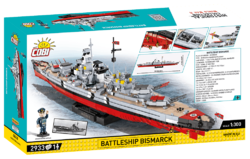 Schlachtschiff BISMARCK COBI 4819 - World War II - kopie