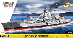 Německá bitevní loď BISMARCK COBI 4841 - World War II