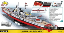 Německá bitevní loď BISMARCK COBI 4841 - World War II