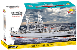 US-Schlachtschiff USS Arizona BB-39 COBI 4843 - World War II