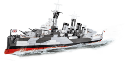 Britský lehký křižník HMS Belfast COBI 4821-World War II - kopie