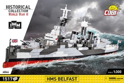 Britský lehký křižník HMS Belfast COBI 4844-World War II