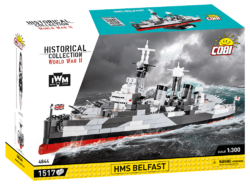 Britský lehký křižník HMS Belfast COBI 4844-World War II