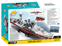 Britský lehký křižník HMS Belfast COBI 4844-World War II