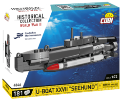 German submarine U-Boot U 47 type VIIB COBI 4828 - World War II - kopie