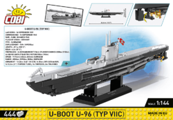 Německá ponorka U-Boot U-96 typ VIIC COBI 4847 - World War II