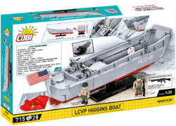 US LCVP-HIGGINS BOAT D-Day COBI 4848 - Limited Edition WW II 1:35 - kopie